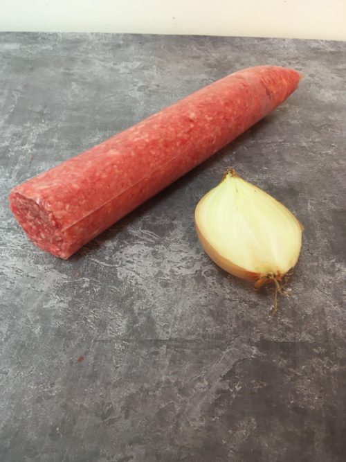 sausage and onion