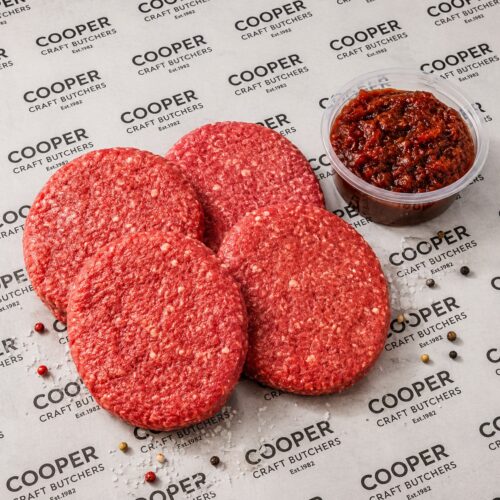 6oz BEEF BURGER (170g)