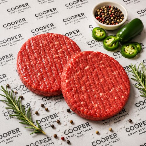 Rump Steak Burgers (6oz)