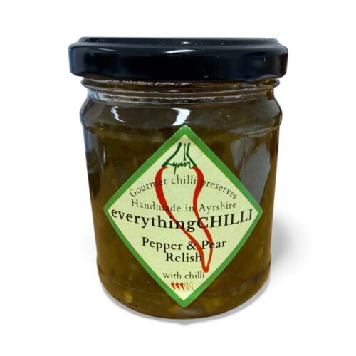 PEAR & PEPPER RELISH