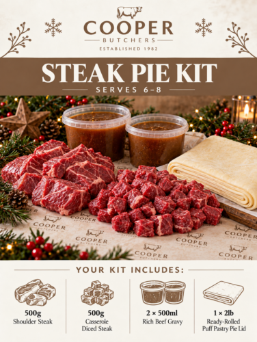 Cooper’s Steak Pie Kit