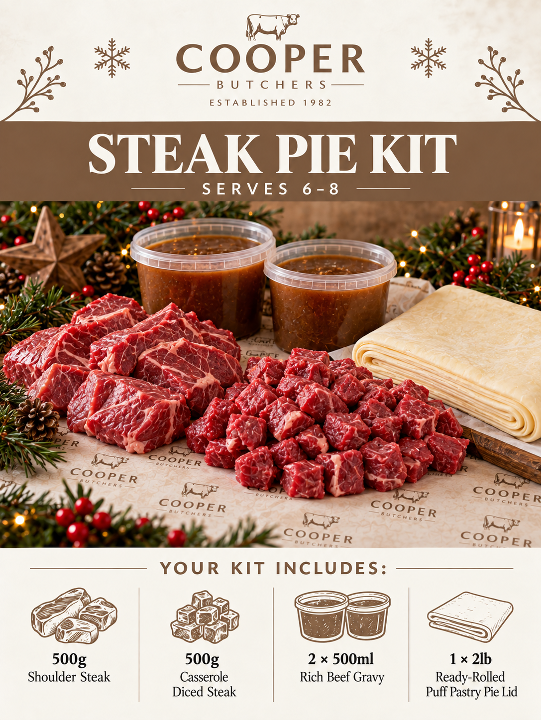 steak pie kit steak pie kit